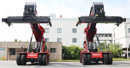 Hangcha China Reach Stacker 45 Ton will be sent to Guyana