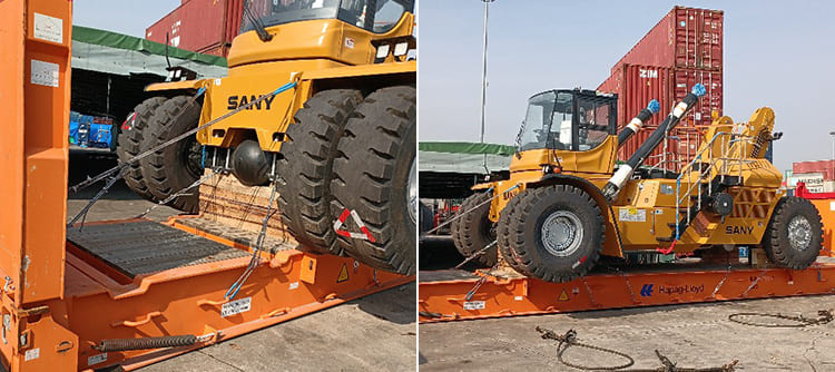 45T Sany Reach Stacker Price for Sale Manufacturers
