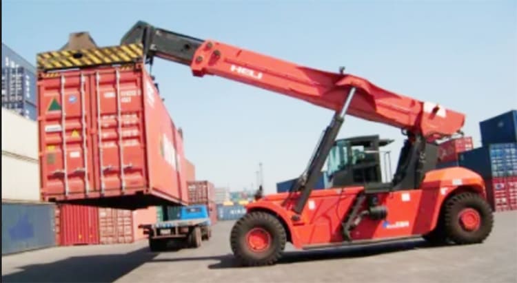 Heli Reach Stacker Container Dimensions For Sale