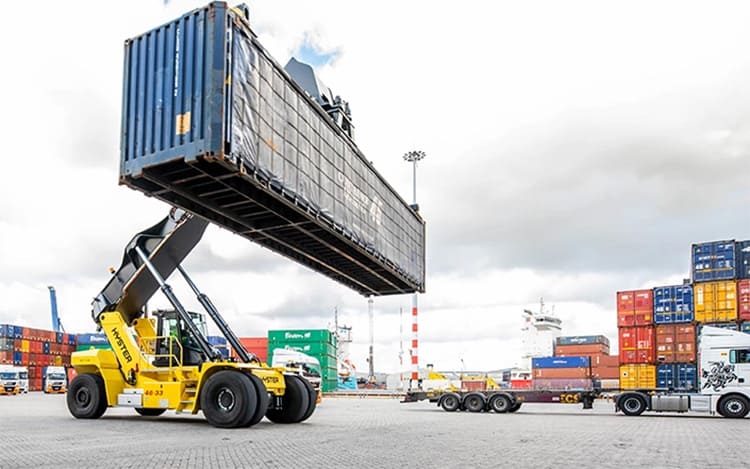 Container Reach Stacker Hyster 46 33 For Sale