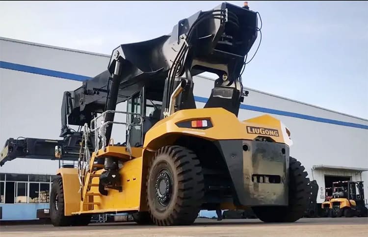 Liugong China 45T Reach Stacker Machine for Sale 