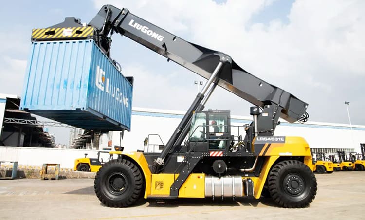 Liugong China Electric Reach Stacker 45 Ton Dimensions