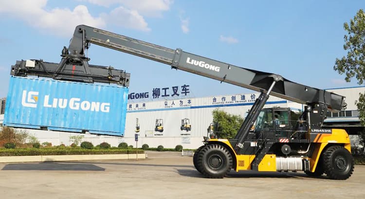 Liugong China Electric Reach Stacker 45 Ton Dimensions