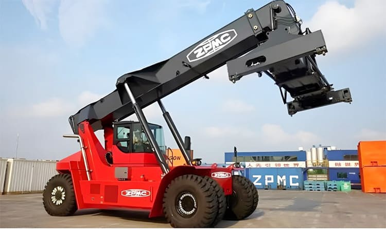 ZPMC Reach Stacker ZR45 Price | Types Of Container Handling Equipment