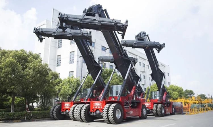 ZPMC Reach Stacker ZR45 Price | Types Of Container Handling Equipment