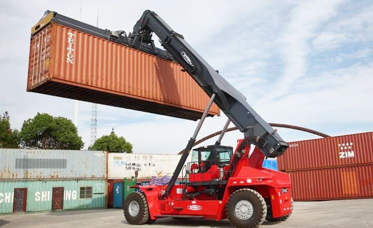 ZPMC Reach Stacker ZR45 Price | Types Of Container Handling Equipment