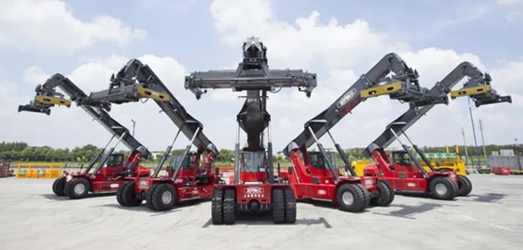 ZPMC Reach Stacker ZR45 Price | Types Of Container Handling Equipment