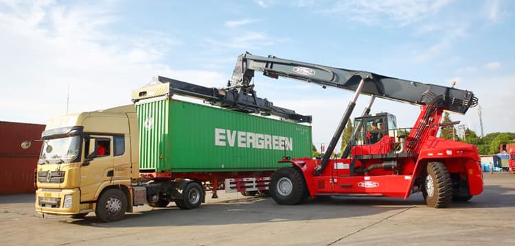 ZPMC Reach Stacker ZHRS45 | Container Lifter Truck for Sale Price