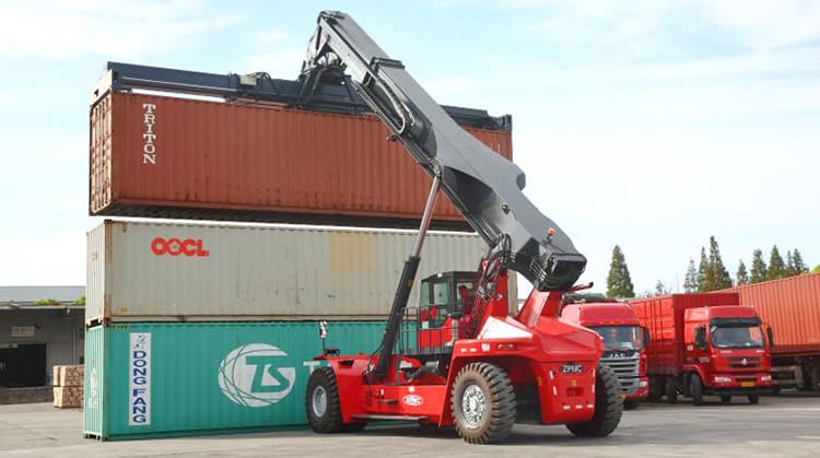 ZPMC Reach Stacker ZHRS45 | Container Lifter Truck for Sale Price