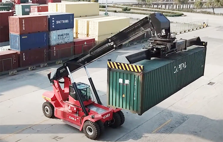 EP China Spreader Reach Stacker Price For Sale Manufacturers