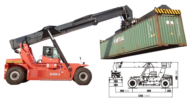 EP China Spreader Reach Stacker Price For Sale Manufacturers
