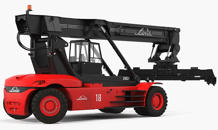 Linde Reach Stacker Price C4531 | 45 Ton Shipping Container Handling Equipment