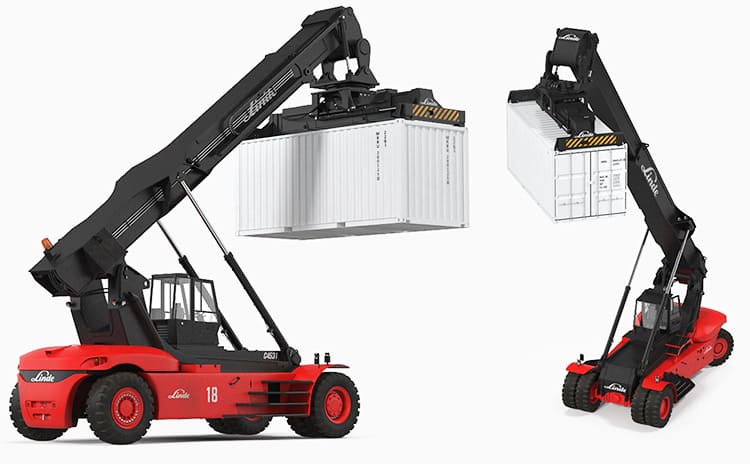 Linde Reach Stacker Container C4531 | Container Handling Equipment For Sale