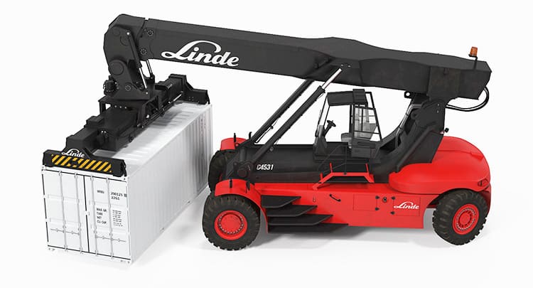 Linde Reach Stacker Container C4531 | Container Handling Equipment For Sale