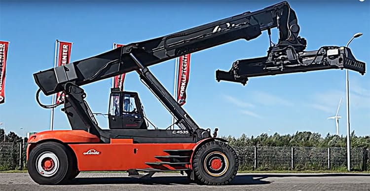 Linde China Container Stacker For Sale C4535