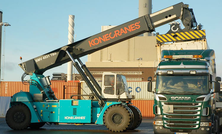 Konecranes Reach Stacker Price | Konecranes SMV4531 TB5 For Sale 
