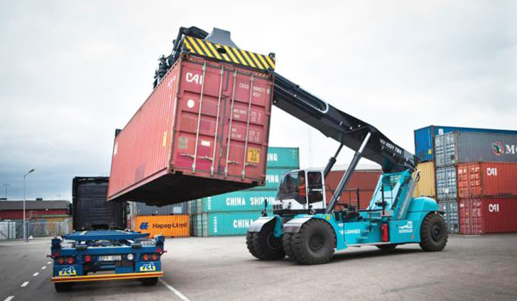 Konecranes Reach Stacker Price | Konecranes SMV4531 TB5 For Sale 