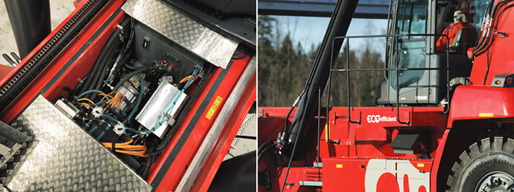 Kalmar Electric Reach Stacker 45 Ton Price For Sale