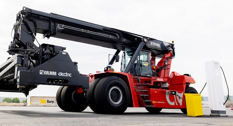 Kalmar Electric Reach Stacker 45 Ton Price For Sale