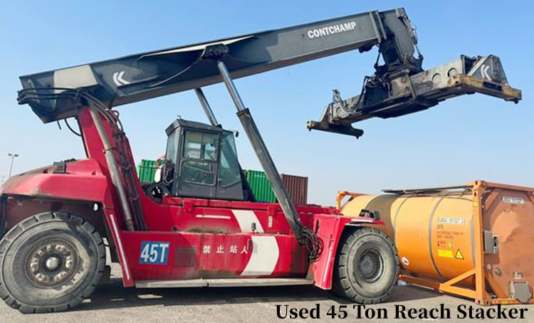 Used 45 Ton Reach Stacker for Sale in Tanzania